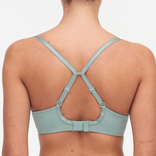 Chantelle Parisian Allure groen niet voorgevormde bh