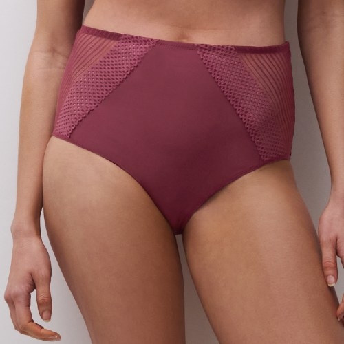 Chantelle Play aubergine high brief