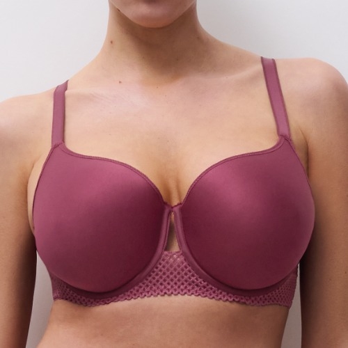 Chantelle Play aubergine voorgevormde bh
