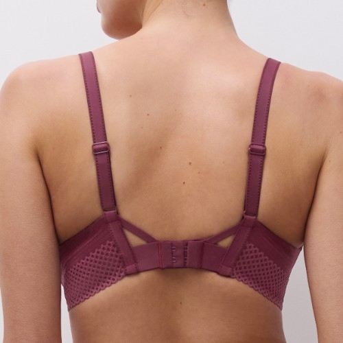 Chantelle Play aubergine voorgevormde bh