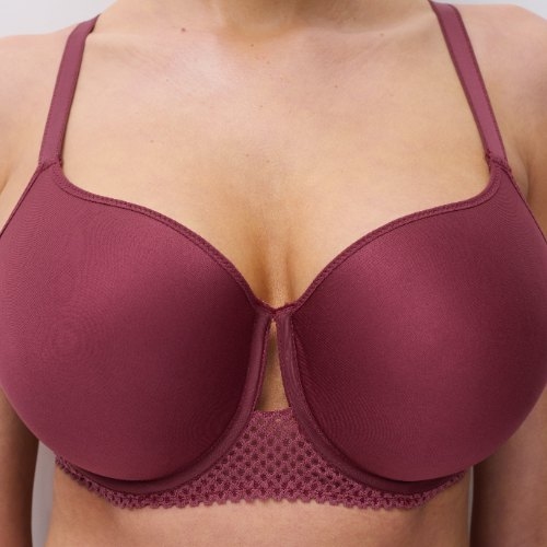 Chantelle Play aubergine voorgevormde bh
