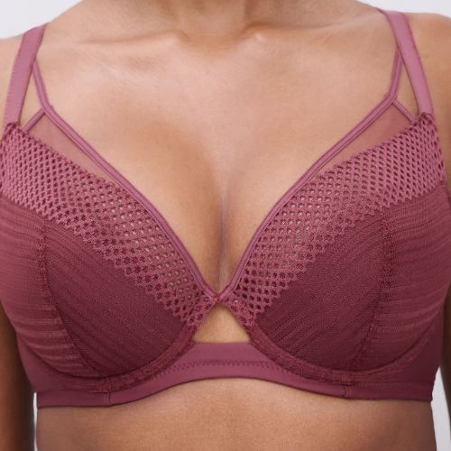 Chantelle Play aubergine voorgevormde bh
