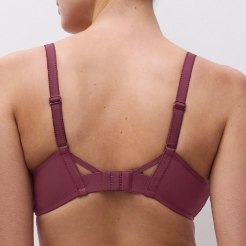 Chantelle Play aubergine wireless bh