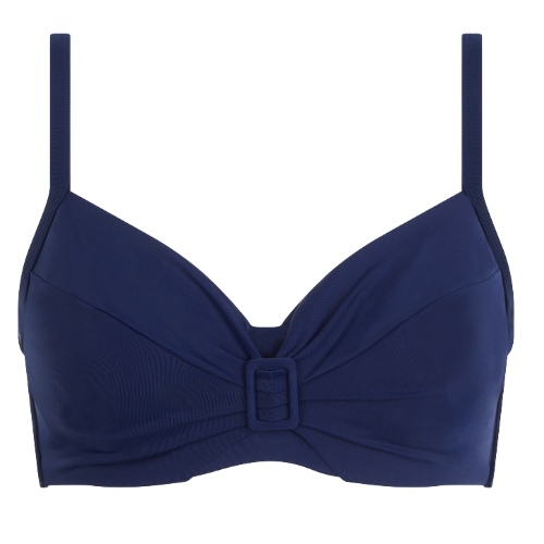 Femilet Badmode Rivero marine blauw niet voorgevormde bh