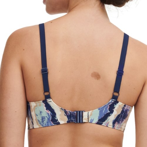 Femilet Badmode Granada marine blauw niet voorgevormde bh