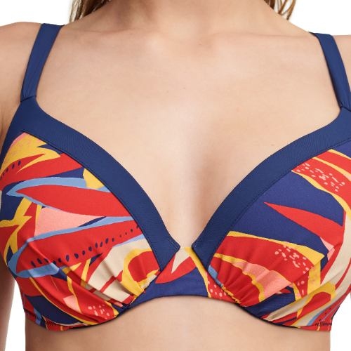 Femilet Badmode Granada marine blauw niet voorgevormde bh
