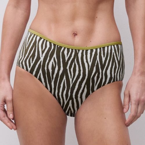 Femilet Badmode Sifnos groen/wit bikini broekje
