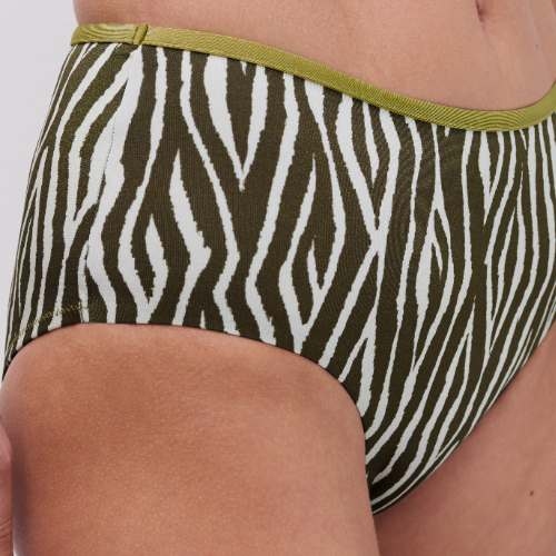 Femilet Badmode Sifnos groen/wit bikini broekje