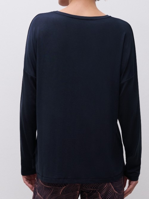 Femilet Nachtmode Yara blauw slaapshirt