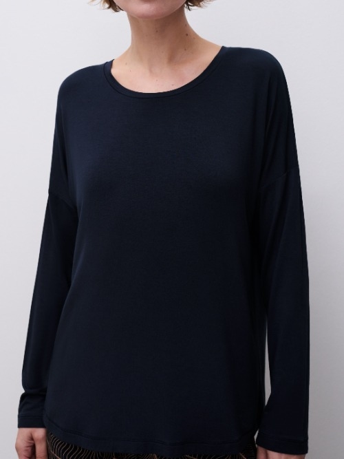Femilet Nachtmode Yara blauw slaapshirt
