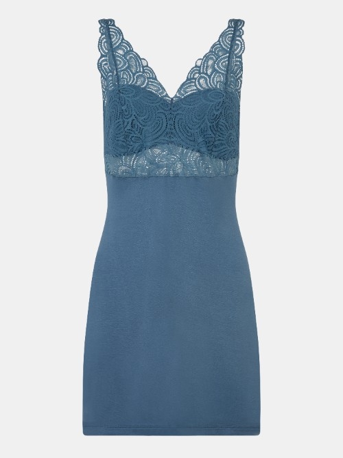 Femilet Nachtmode Josie jeans blauw slipdress