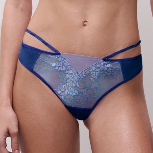 Chantelle Spice marine blauw brazilian
