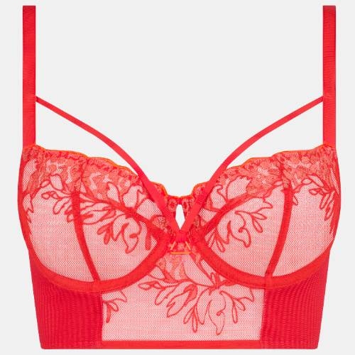 Chantelle Spice rood voorgevormde bh