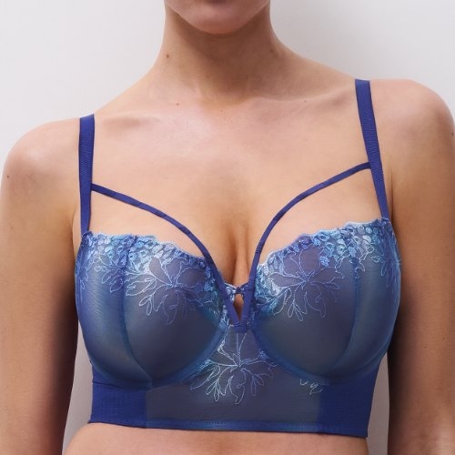 Chantelle Spice marine blauw voorgevormde bh