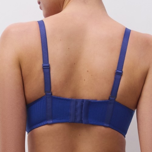 Chantelle Spice marine blauw niet voorgevormde bh