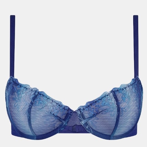 Chantelle Spice marine blauw niet voorgevormde bh