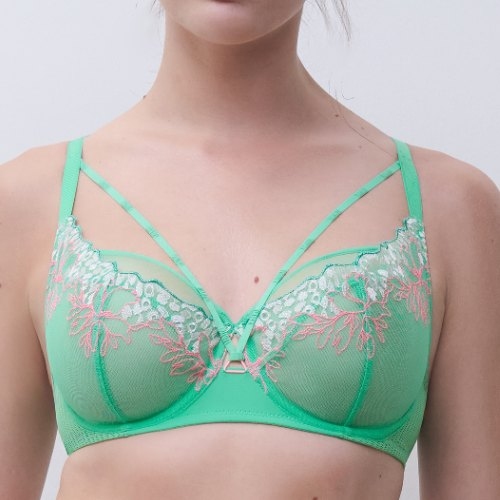 Chantelle Spice groen niet voorgevormde bh