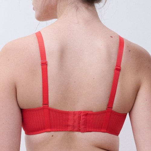 Chantelle Spice rood voorgevormde bh