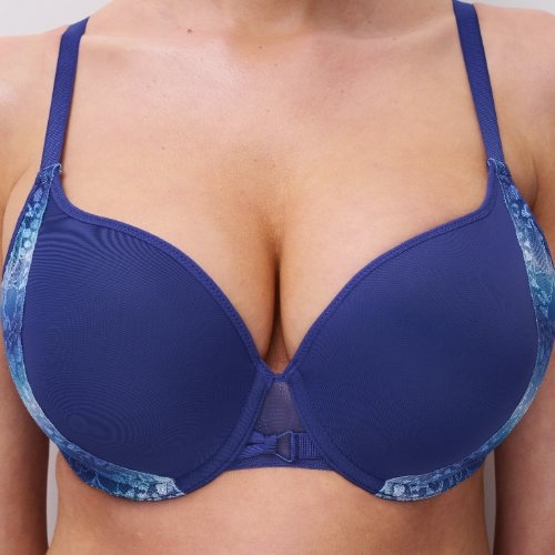 Chantelle Spice marine blauw voorgevormde bh