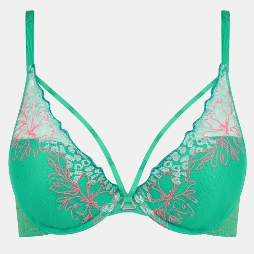 Chantelle Spice groen push up bh