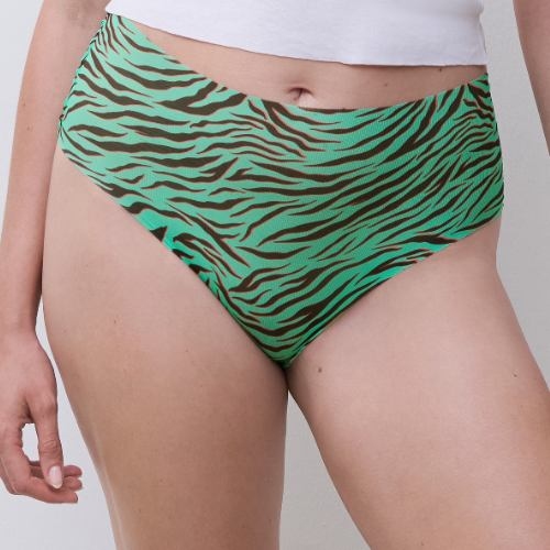 Chantelle Pulpies groen/print high brief