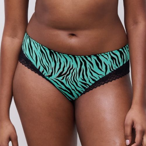 Chantelle Pulse groen/print short