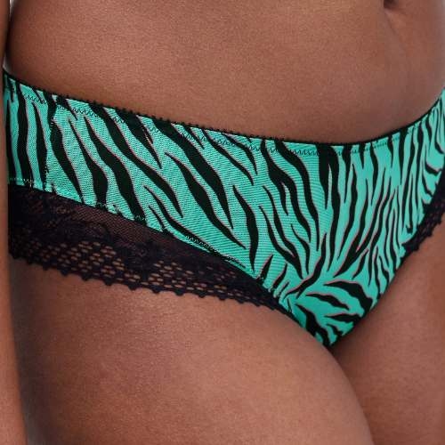 Chantelle Pulse groen/print short