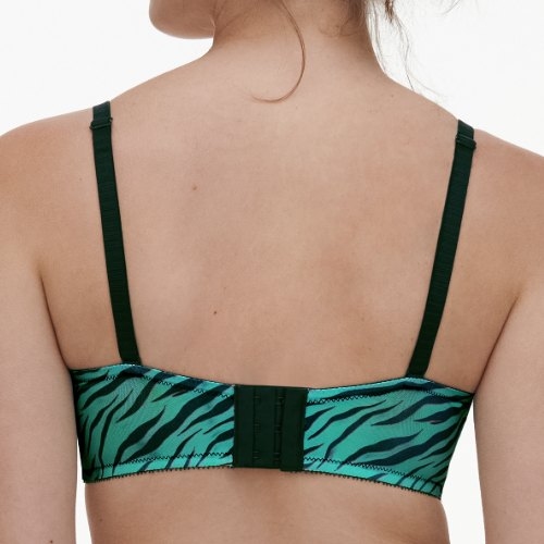 Chantelle Pulse groen/print wireless bh