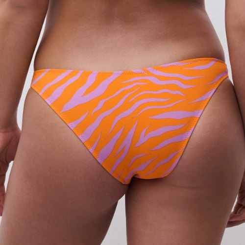 Chantelle Badmode Easy Pop oranje/roze bikini broekje