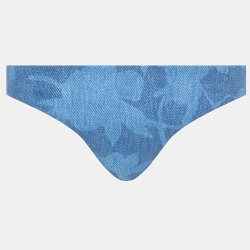 Chantelle Badmode Easy Pop jeans blauw bikini broekje