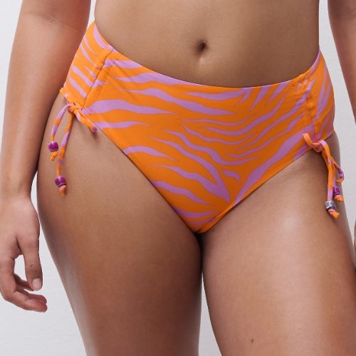 Chantelle Badmode Easy Pop oranje/roze bikini broekje