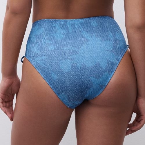 Chantelle Badmode Easy Pop jeans blauw bikini broekje