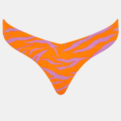 Chantelle Badmode Easy Pop oranje/roze bikini broekje