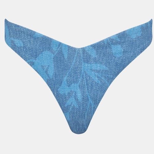 Chantelle Badmode Easy Pop jeans blauw bikini broekje