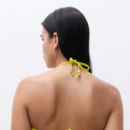 Chantelle Badmode Easy Pop lime soft-cup bikinitop