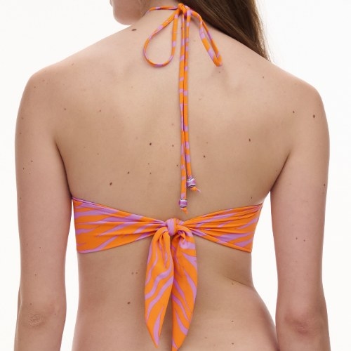 Chantelle Badmode Easy Pop oranje/roze soft-cup bikinitop
