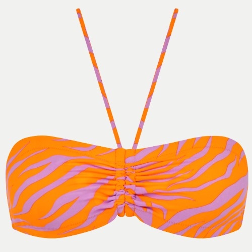 Chantelle Badmode Easy Pop oranje/roze soft-cup bikinitop