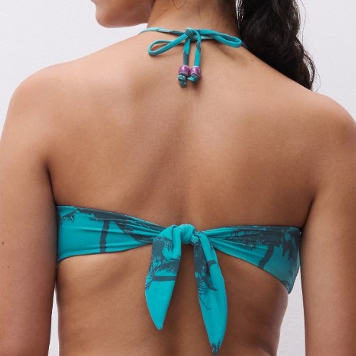 Chantelle Badmode Easy Pop blauw soft-cup bikinitop