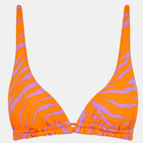 Chantelle Badmode Easy Pop oranje/roze voorgevormde bikinitop