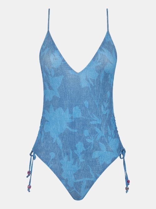 Chantelle Badmode Easy Pop jeans blauw badpak