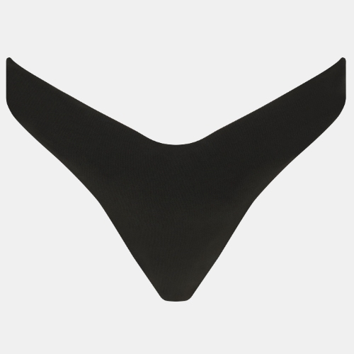 Chantelle Badmode Metallic zwart bikini broekje