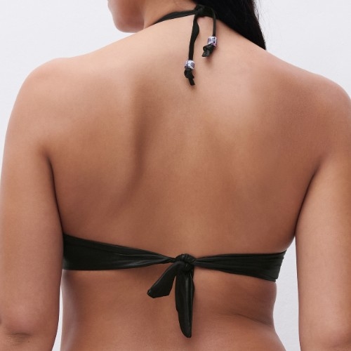 Chantelle Badmode Metallic zwart soft-cup bikinitop