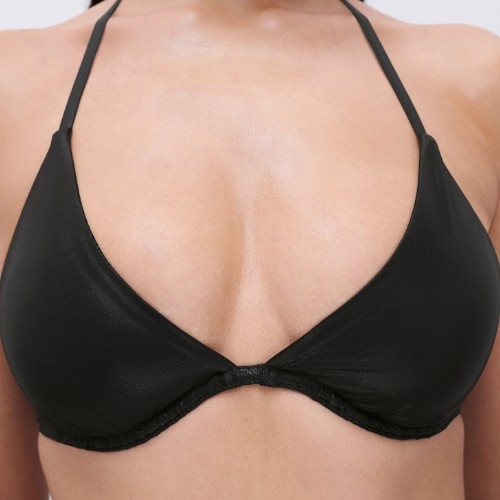 Chantelle Badmode Metallic zwart soft-cup bikinitop