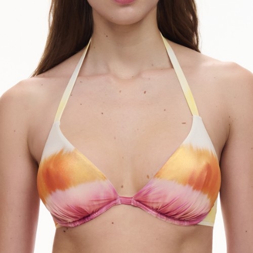 Chantelle Badmode Metallic multicolor soft-cup bikinitop