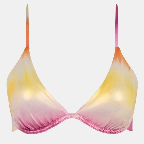 Chantelle Badmode Metallic multicolor soft-cup bikinitop