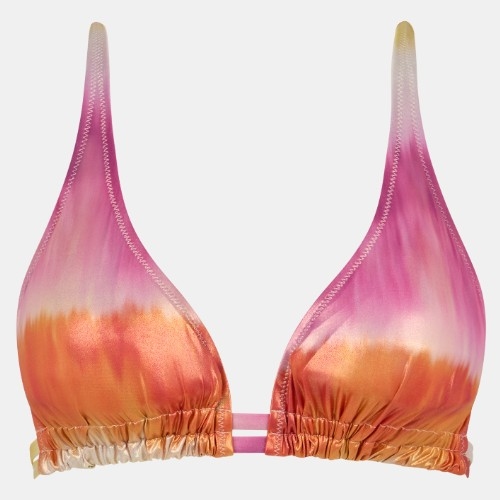 Chantelle Badmode Metallic multicolor soft-cup bikinitop