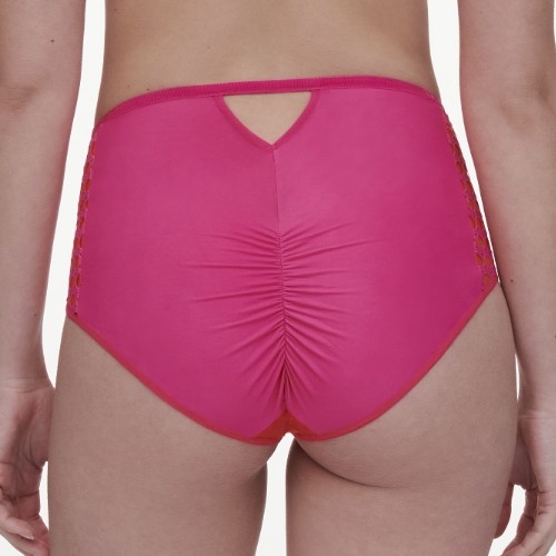 Chantelle Poison rood/roze high brief