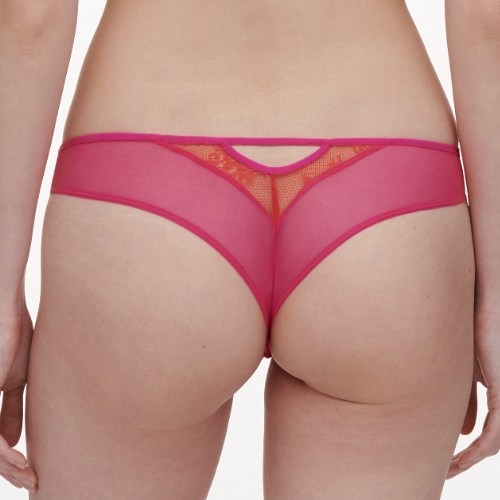Chantelle Poison rood/roze string