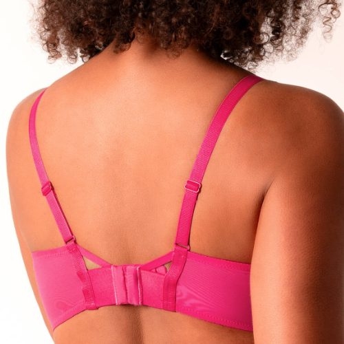 Chantelle Poison rood/roze push up bh