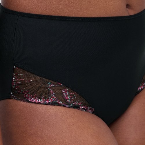 Chantelle Lily zwart high brief